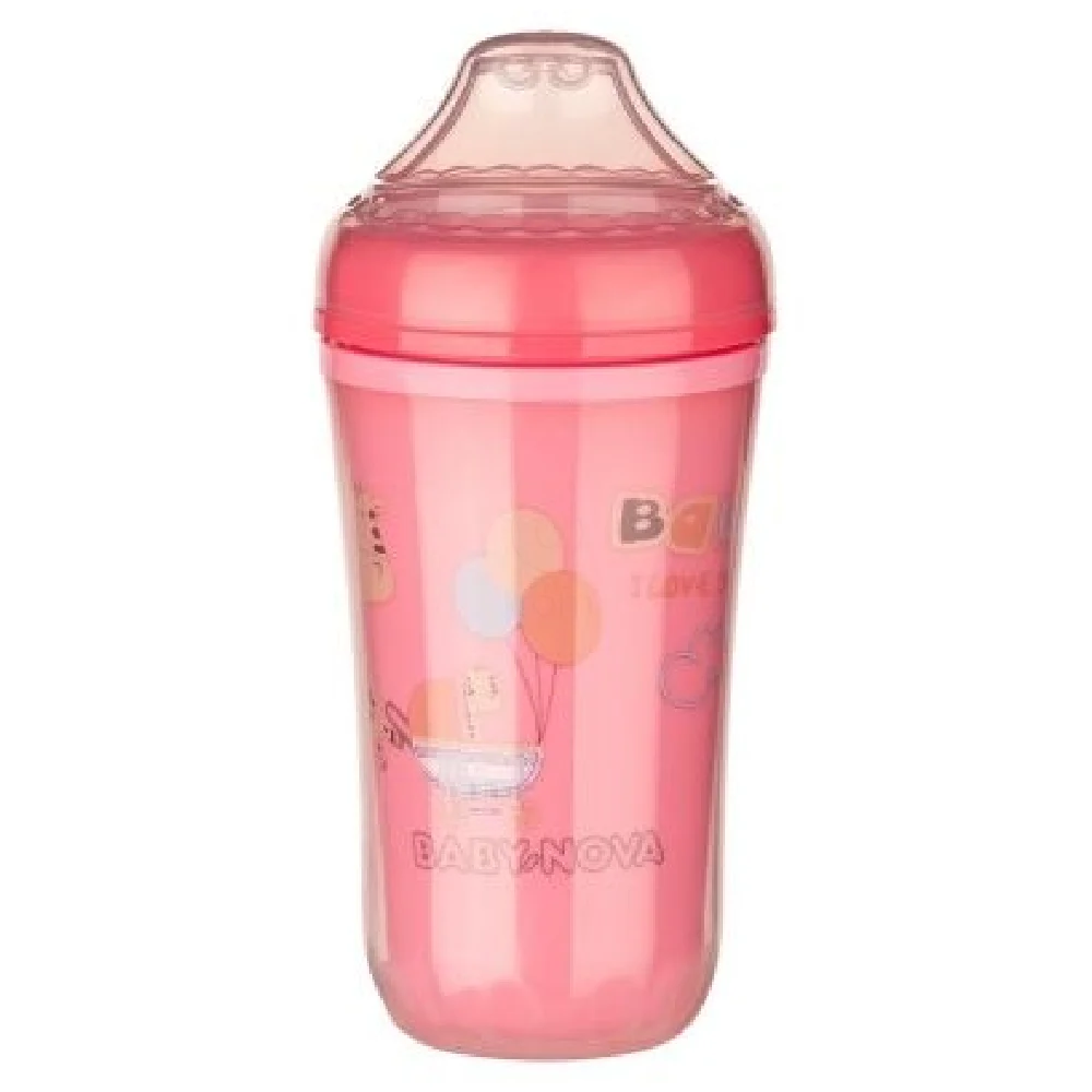 Baby-Nova, lonček proti polivanju 6+m - različni motivi (250 ml)